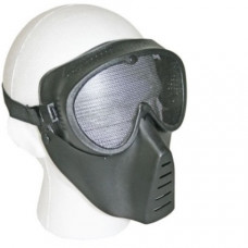 Airsoft BB Gun Face Mask with Steel Mesh Front Aviator