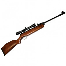 Webley Cub Junior Spring Air Rifle Wood Stock .177 calibre fitted with WEBLEY 4 x 32 Scope ideal for young starters, clubs and scouts